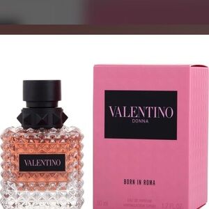 Valentino Donna Crystal Pink Perfume with Black Cap